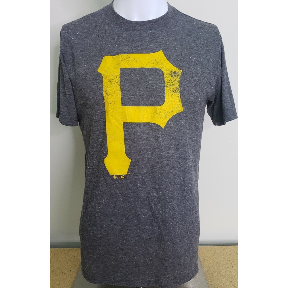 Pittsburgh Pirates 47 Brand MLB‎ Distressed P T-Shirt Men's Small